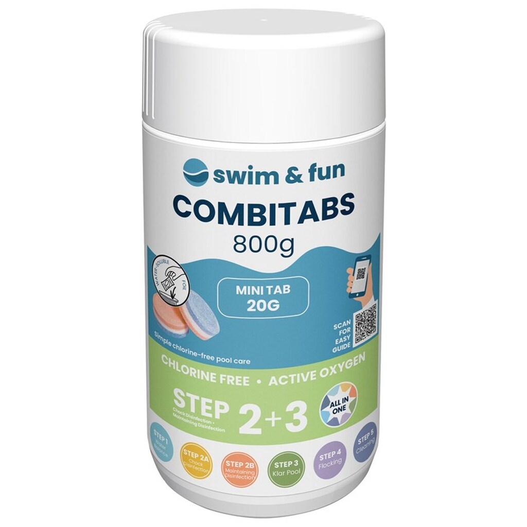 Swim &amp; Fun CombiTabs Chlorine free 20g 800g