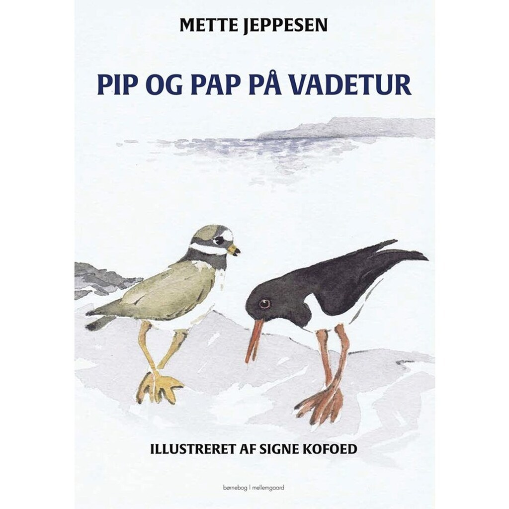 Pip og Pap på vadetur - Børnebog - Hardcover