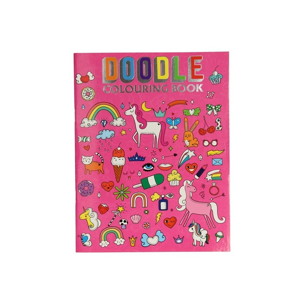 Wins Holland - Doodle Coloring Book - Unicorn
