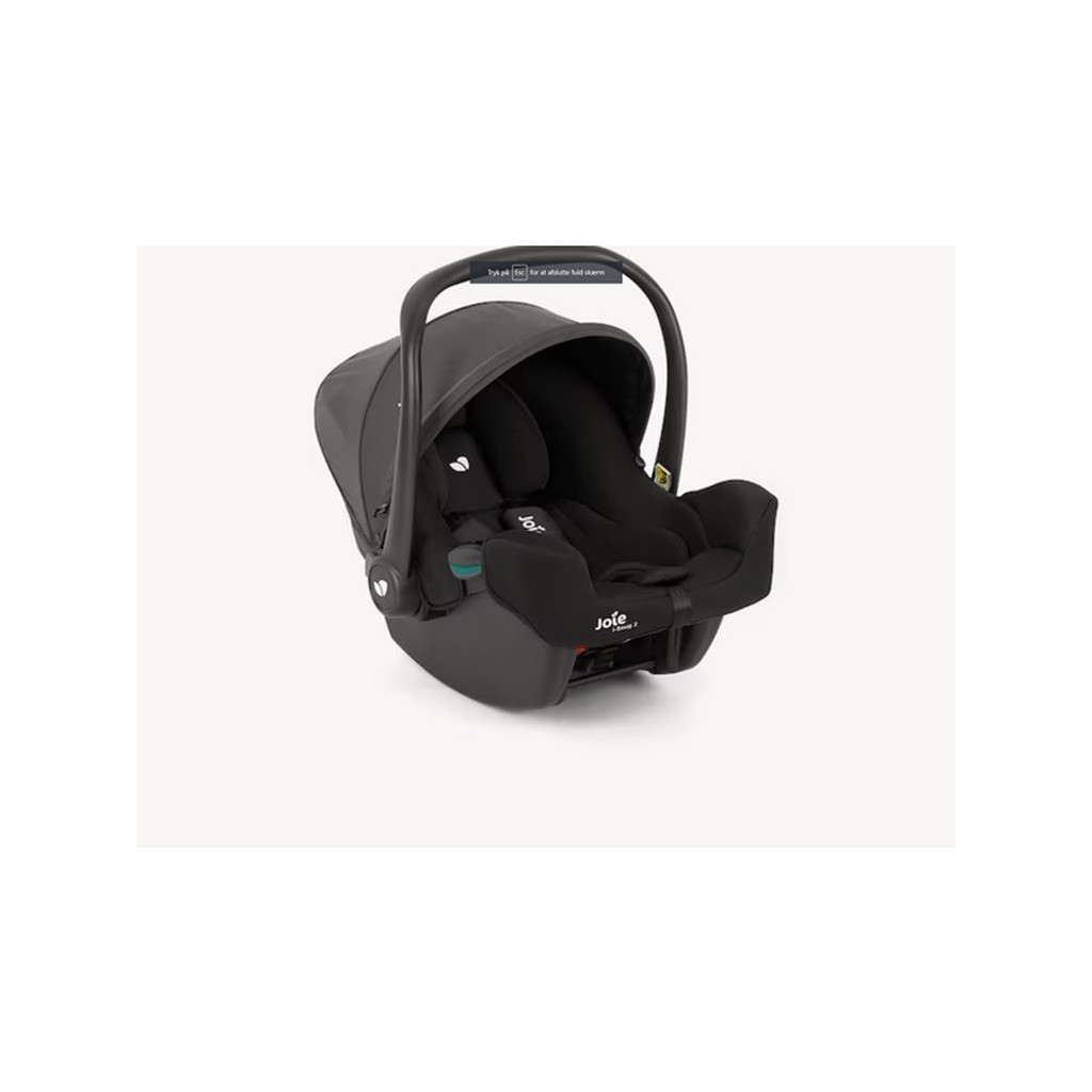 Joie i-Snug 2 Autostol - 40 - 75 cm - Sort