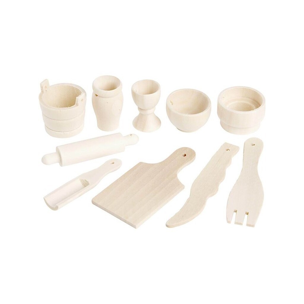 Creativ Company Wooden Kitchen Utensils Miscellaneous 10 pcs.