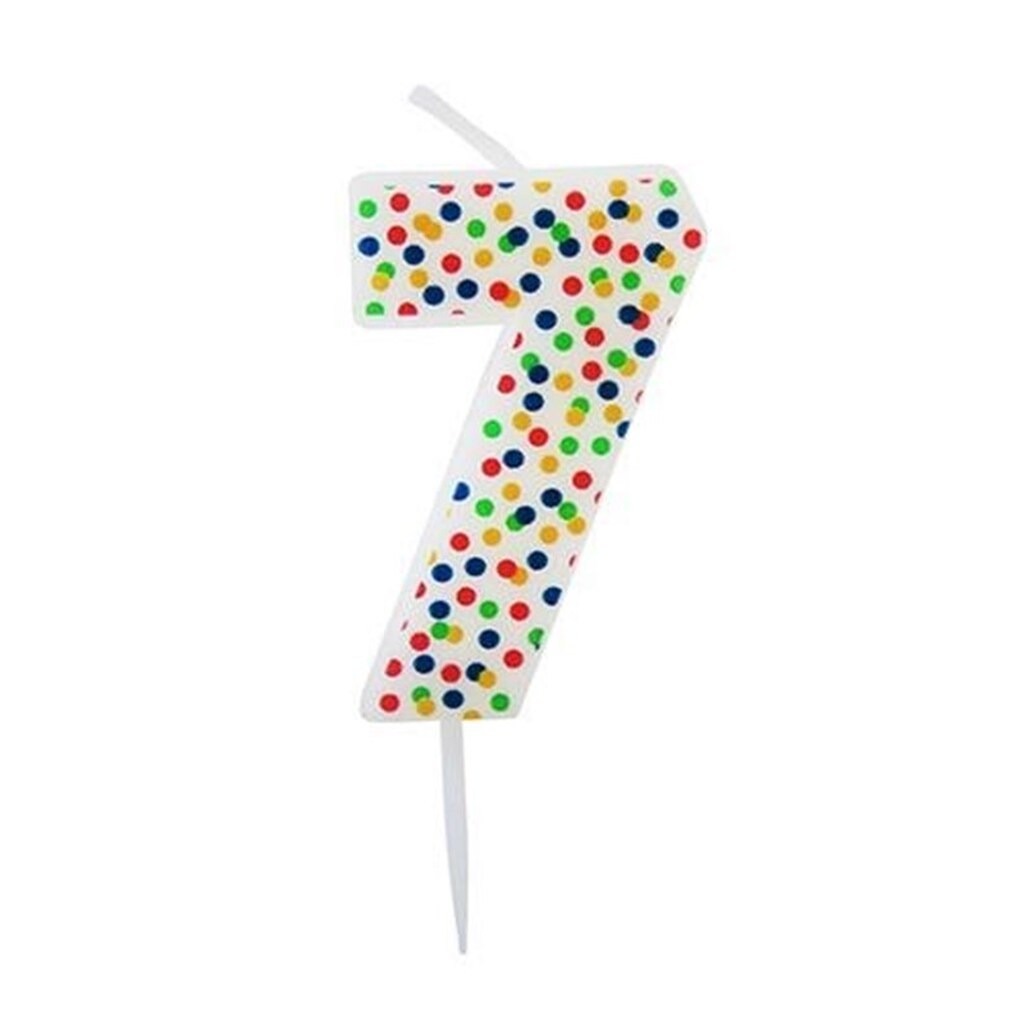 SCANSEASON Lys m. tal 7 . 7,5cm høj