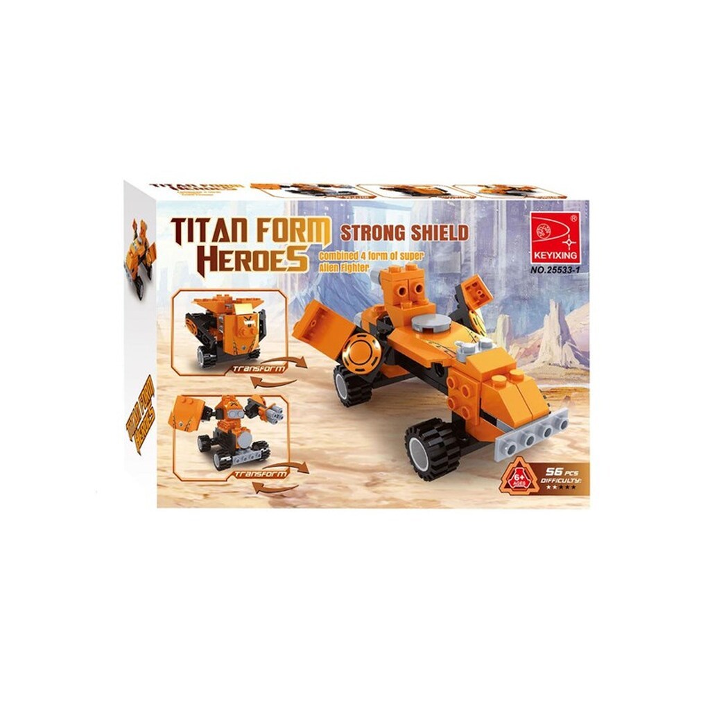 KEYIXING - Building set Titan Vehicles 3in1