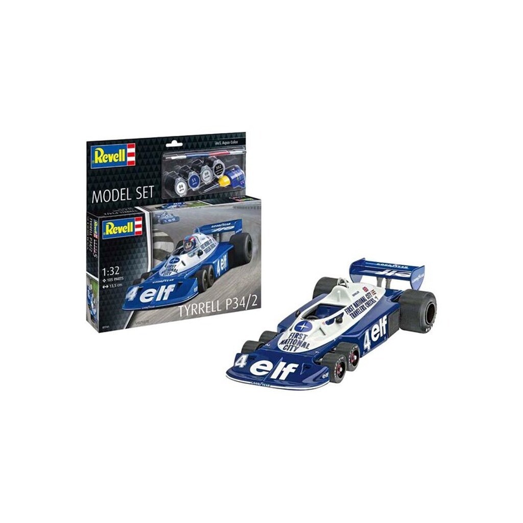 Revell Model Kit - Tyrrel P34/2 1:32 - 105 pcs.