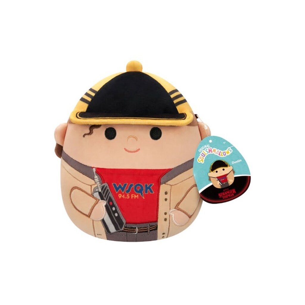 Squishmallows 20 CM STRANGER THINGS DUSTIN