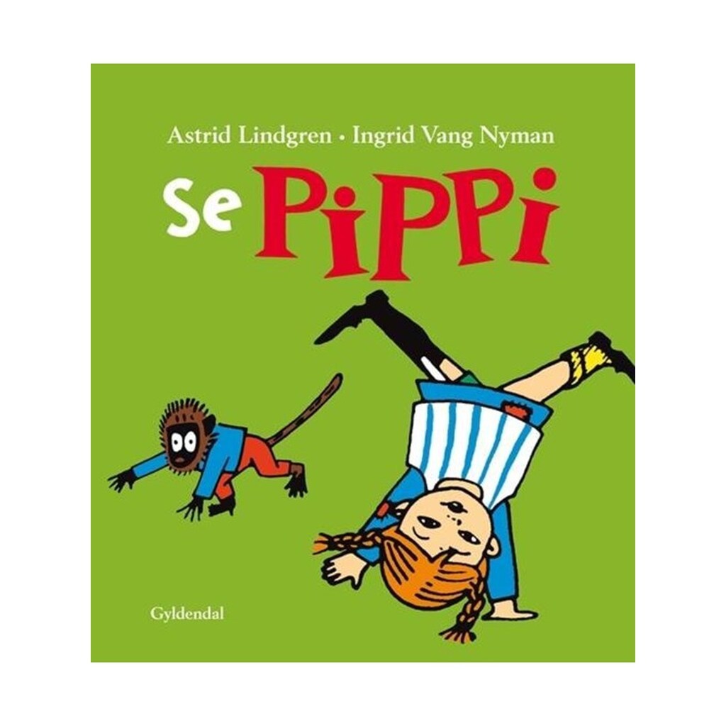 Se Pippi - Børnebog - Papbog