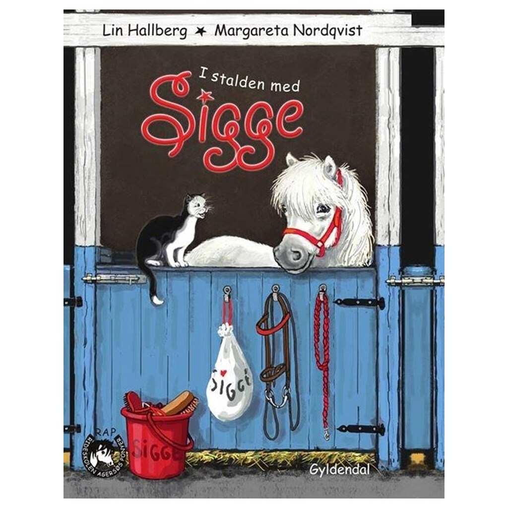 RAP-klubben 18 - I stalden med Sigge - Børnebog - Hardcover