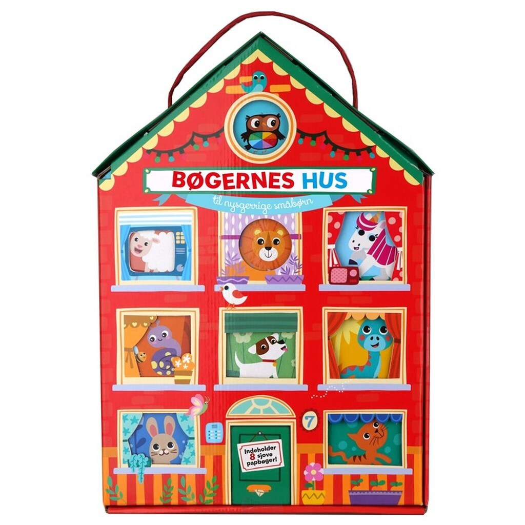 Bøgernes hus - Børnebog - Papbog