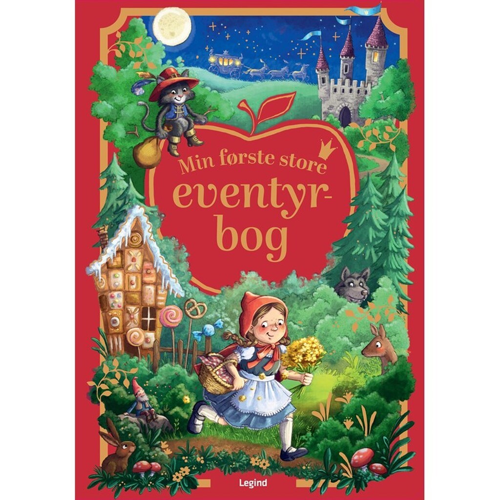 Min første store eventyrbog - Børnebog - Papbog
