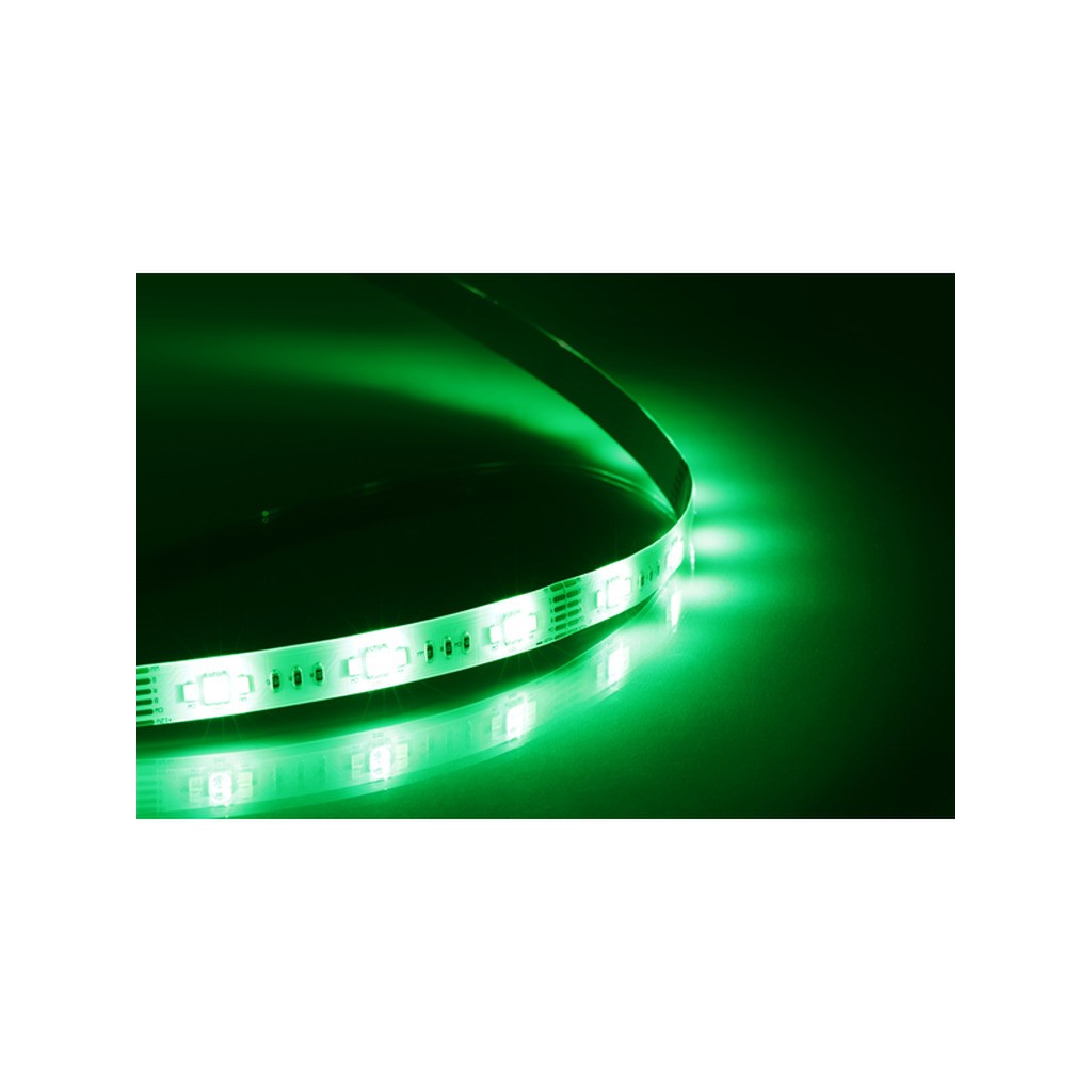 Deltaco SMART HOME LED-stripforlænger, 1 m, RGB, 2700K-6500K, 6 stikben, passer til SH-LS3M, hvid