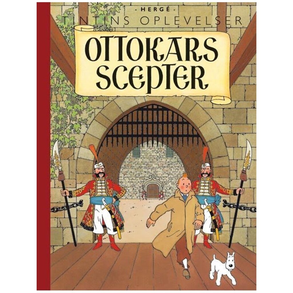 Tintin: Ottokars Scepter - retroudgave - Tegneserier - Hardcover