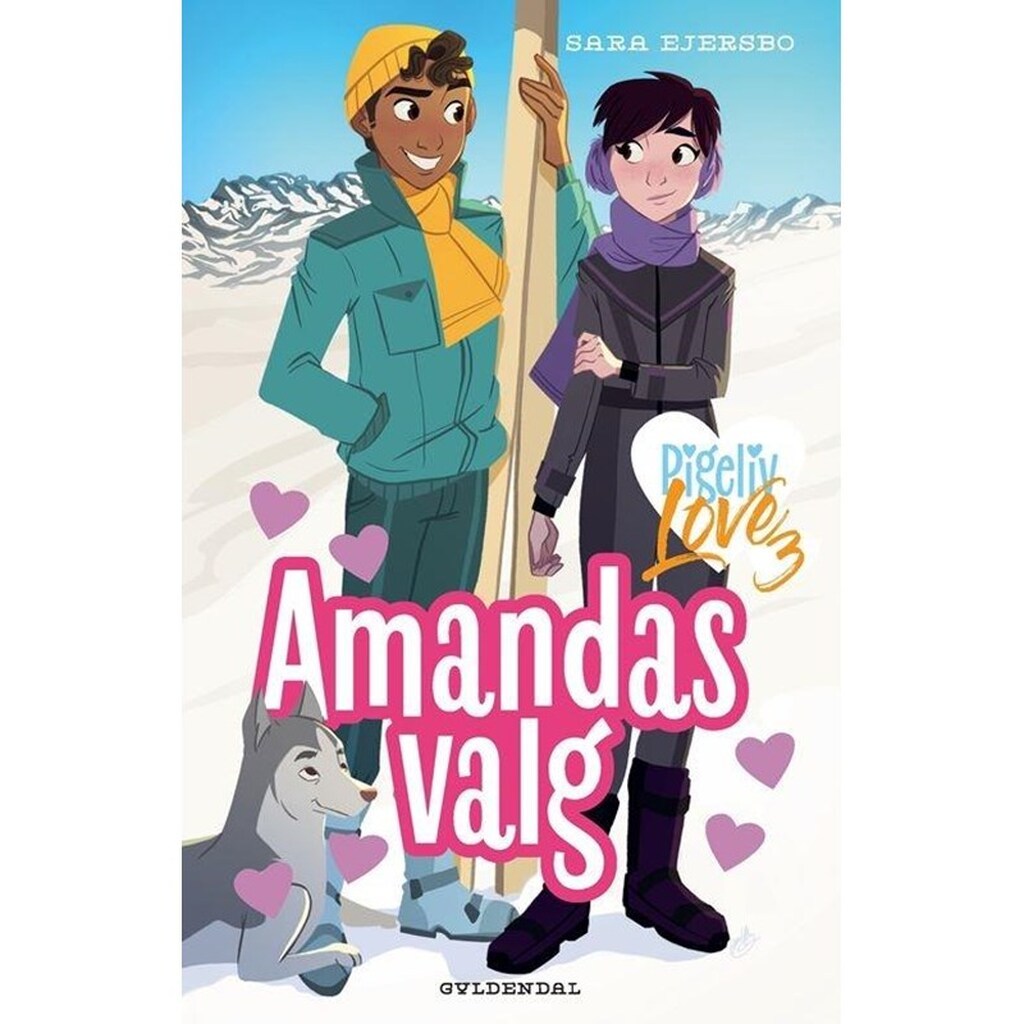 Pigeliv LOVE 3 - Amandas valg - Børnebog - Hardcover