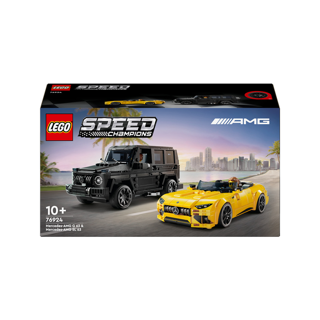 LEGO Speed Champions 76924 Mercedes-AMG G 63 og Mercedes-AMG SL 63