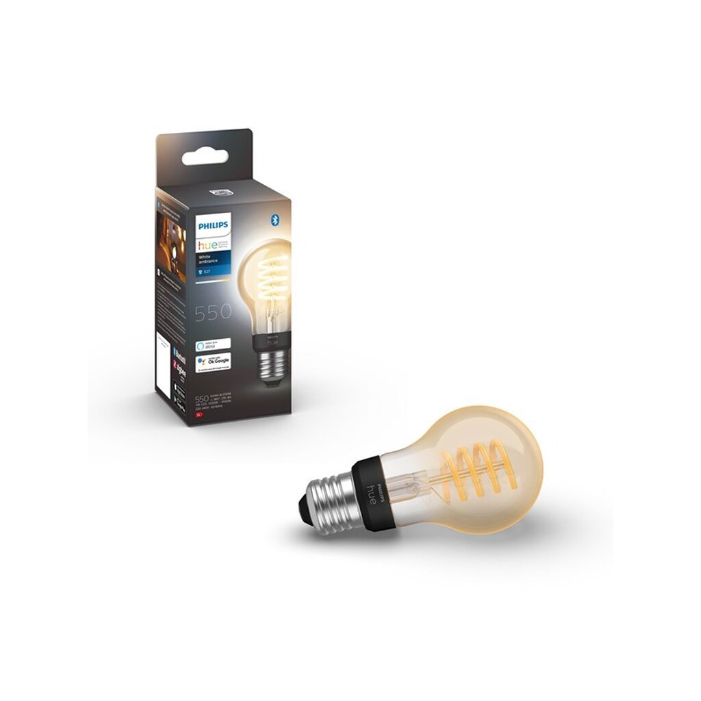 Philips Hue White Ambiance Filament A60 E27 Standard, 1-Pak