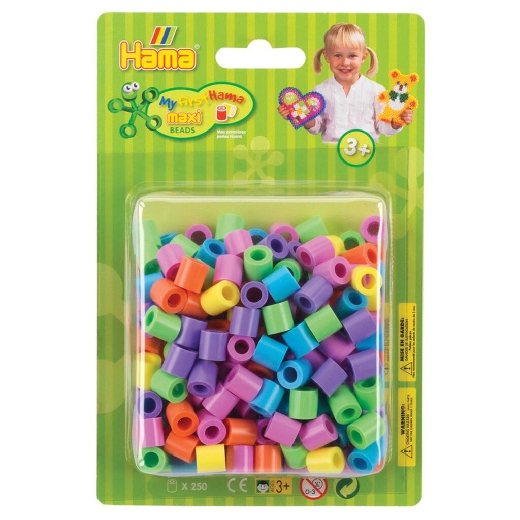 Hama Beads Maxi - Pastel Mix 250 pcs