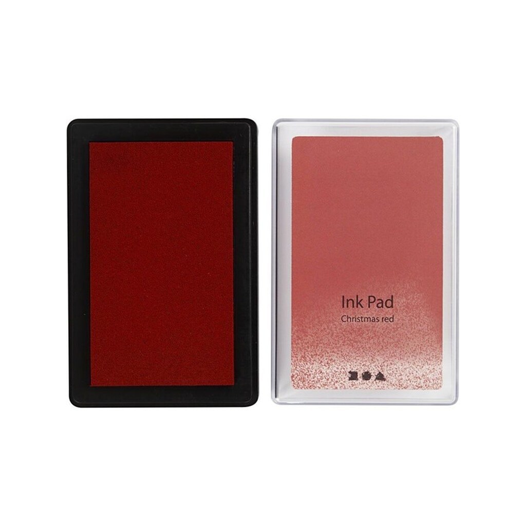 Creativ Company - Stamp ink Christmas red 9x6cm