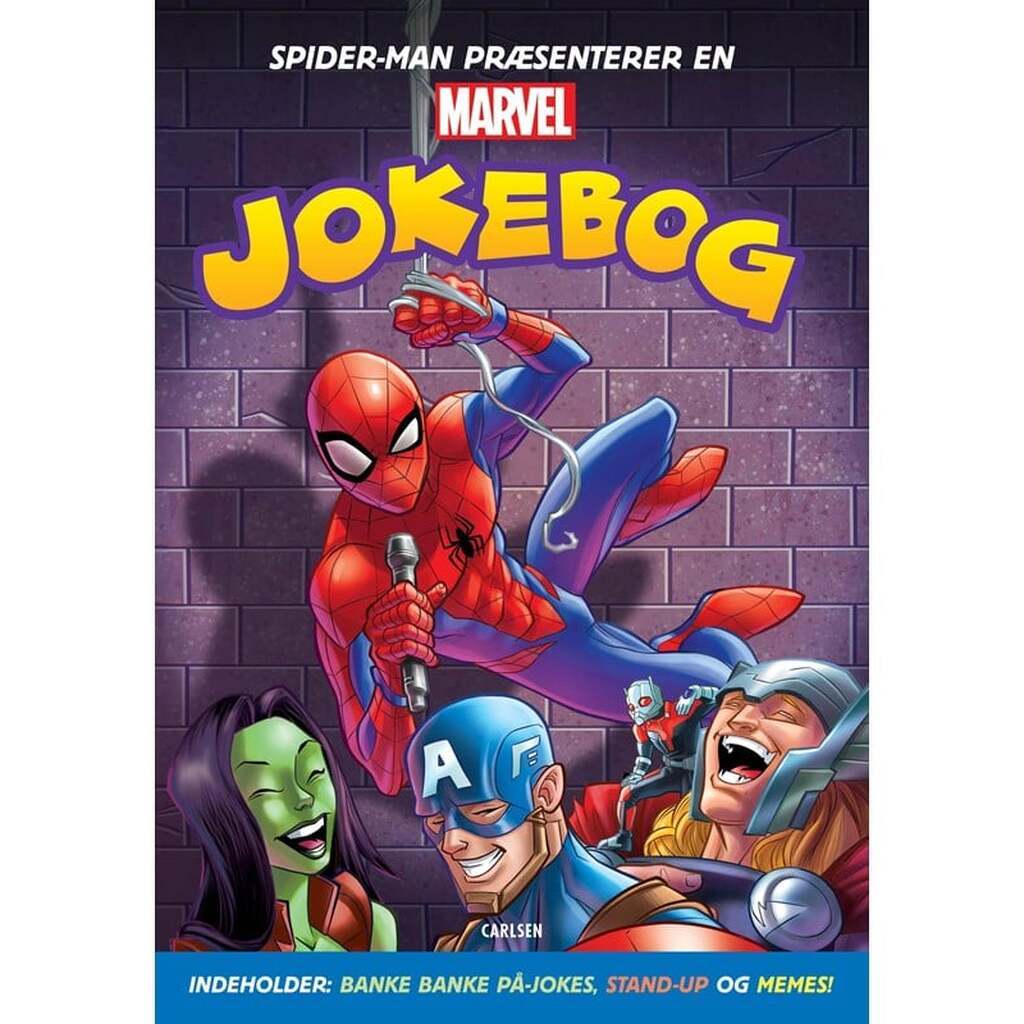 Marvel jokebog - Børnebog - Hæfte