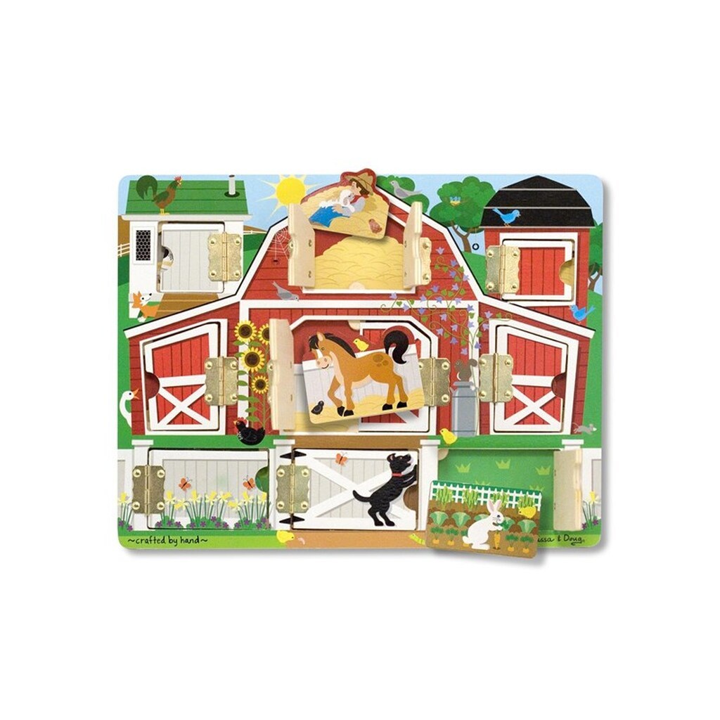 Melissa &amp; Doug Magnetic Hide &amp; Seek Board - Farm