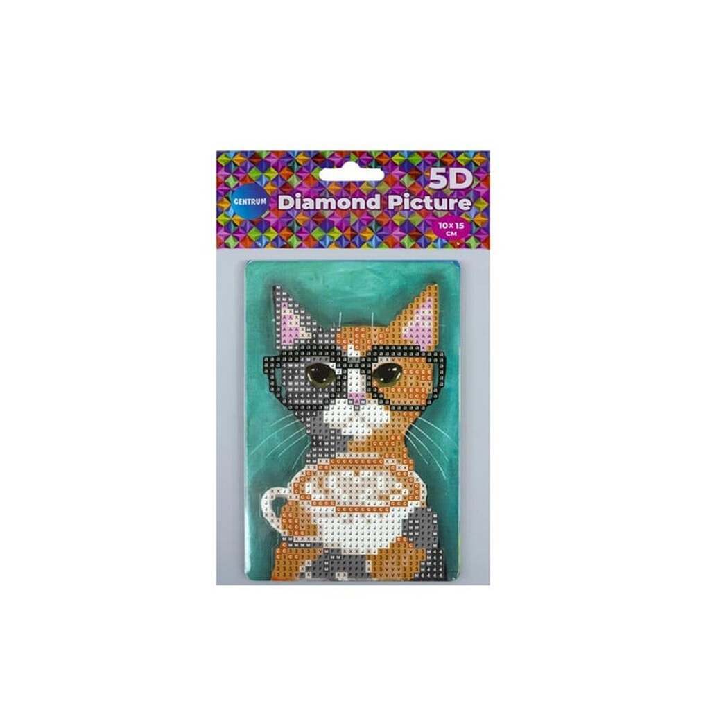 CENTRUM Diamond Painting 10*15cm. m. staffeli