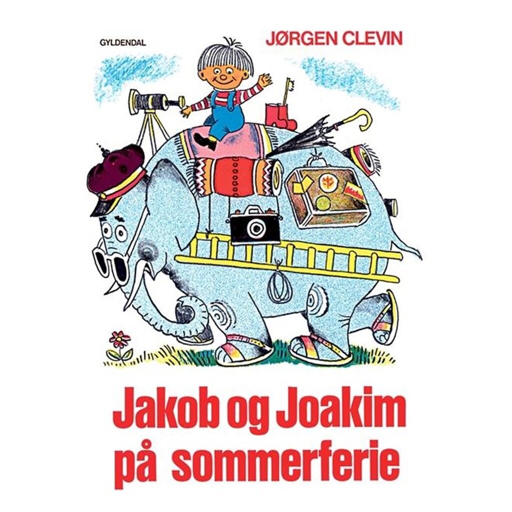 Jakob og Joakim på sommerferie - Børnebog - Hardcover