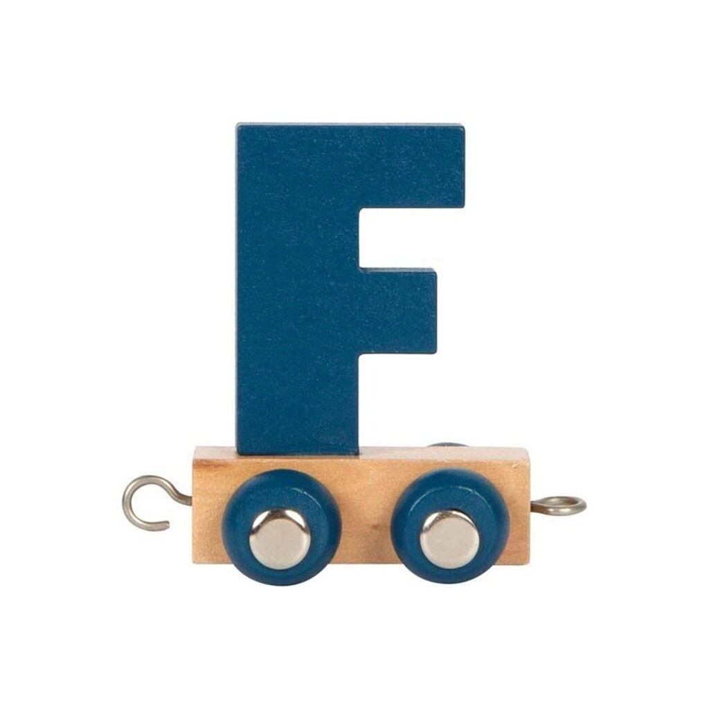 Small Foot - Wooden Letter Train Polar - F