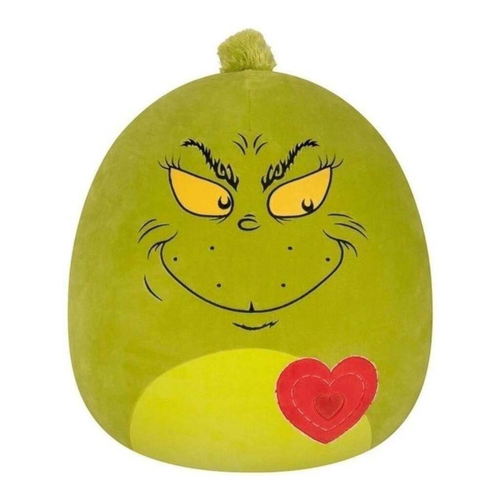 Squishmallows The Grinch with Heart