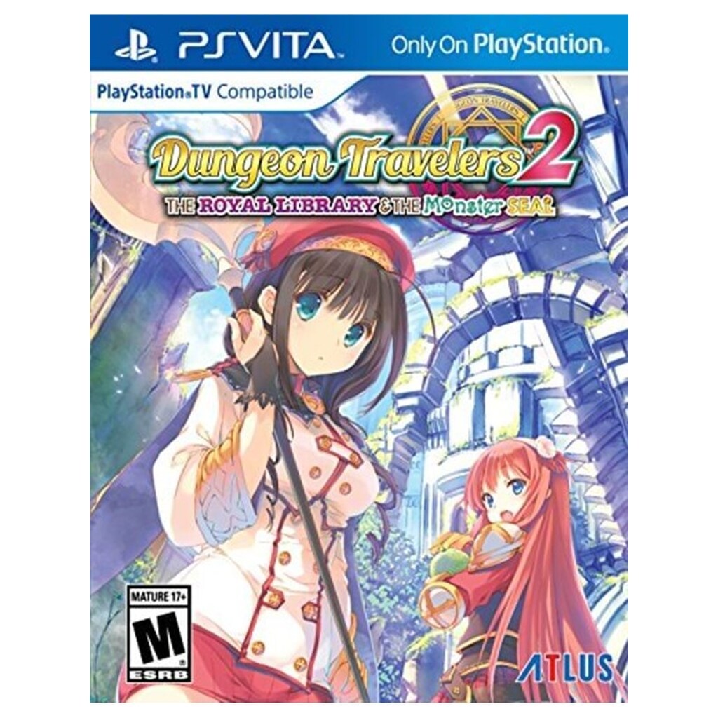 Dungeon Travelers 2: The Royal Library &amp; the Monster Seal - Sony PlayStation Vita - RPG