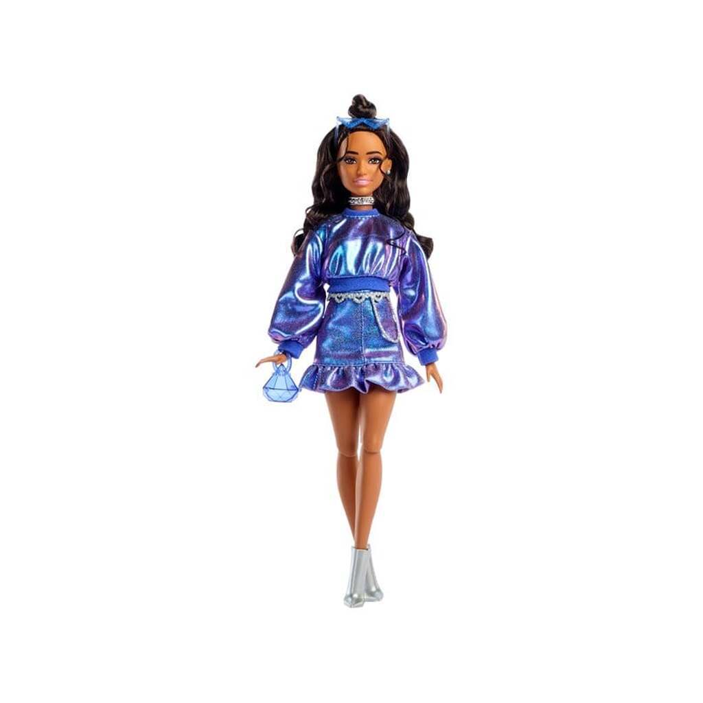 Barbie Deluxe Style Blue Sweater Latina Doll