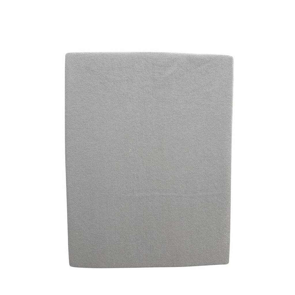 BabyDan Dusty Grey stræklagen til vugge &amp; barnevogn, 40x96 cm