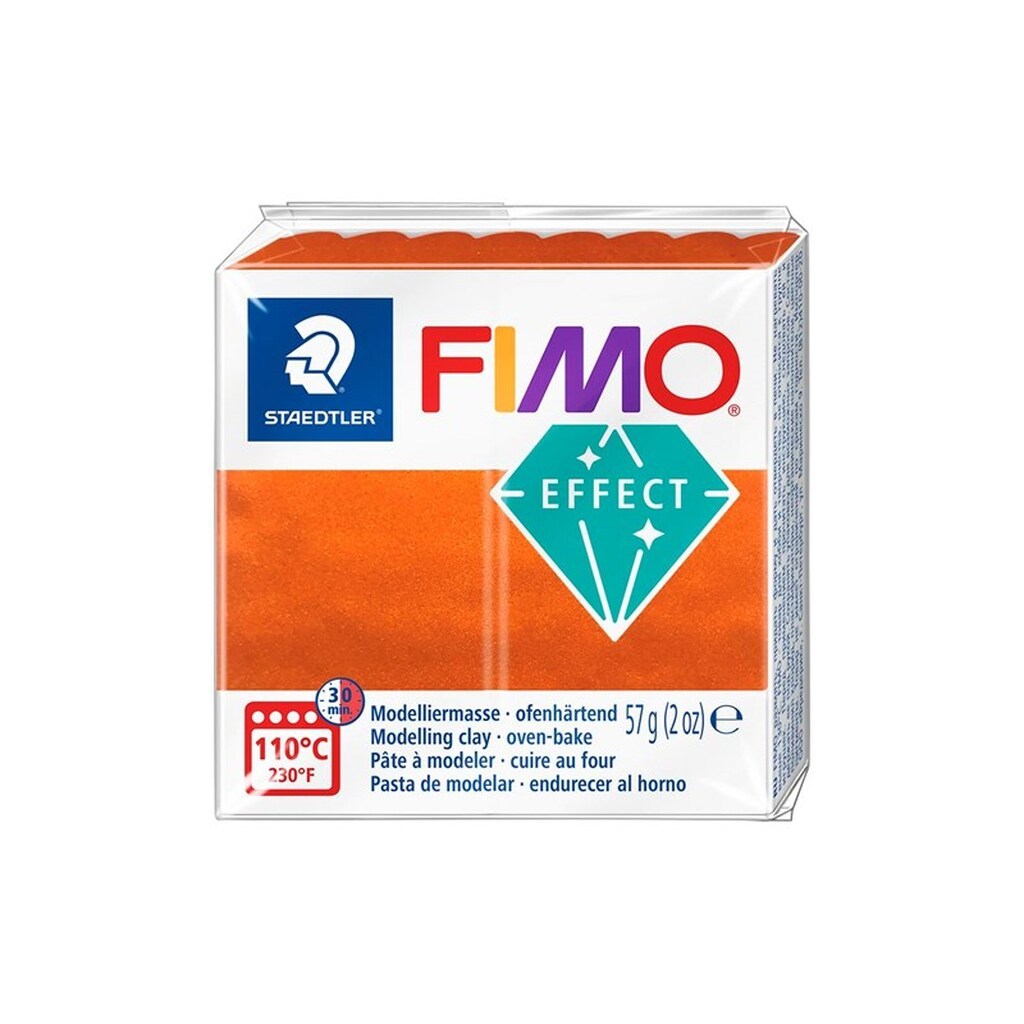 Staedtler FIMO modeller 57g. Orange Metal