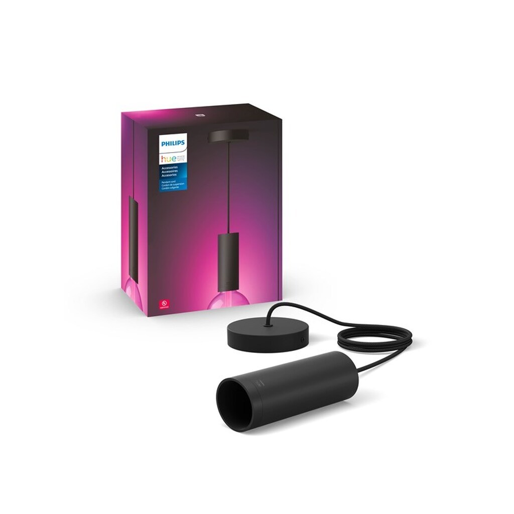 Philips Hue Lightguide pendelophæng E27 Sort