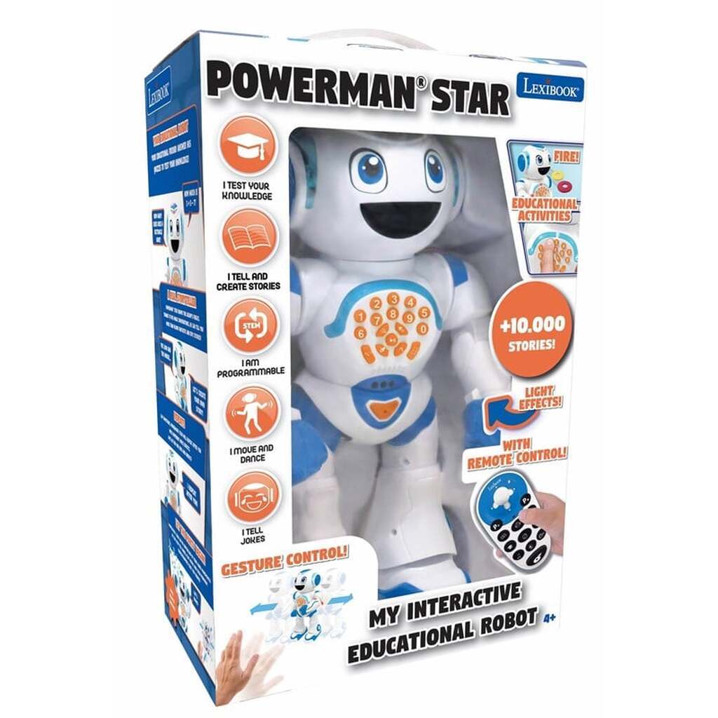 Powerman Interaktiv Robot (dansk)