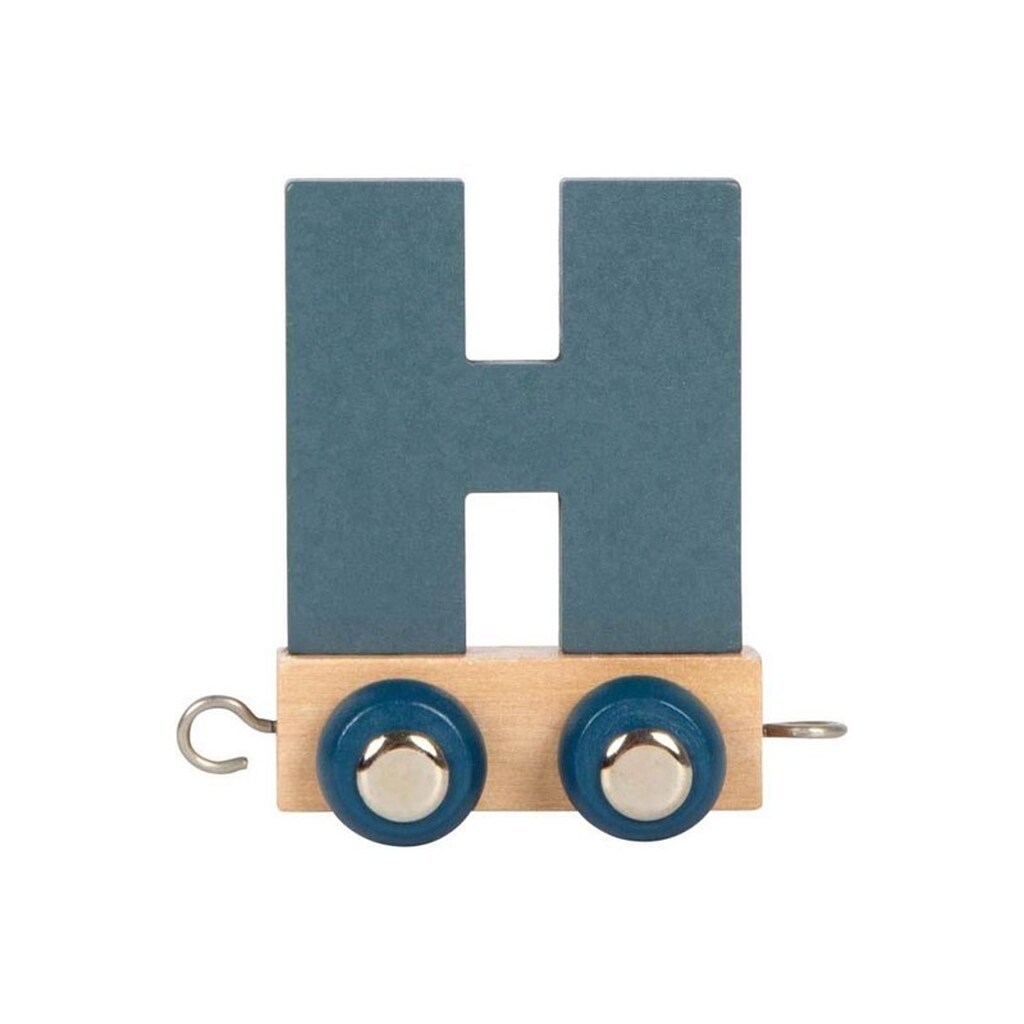 Small Foot - Wooden Letter Train Polar - H