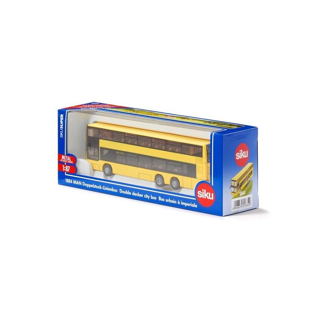 SIKU 1:87 Man Dobbeltdækkerbus