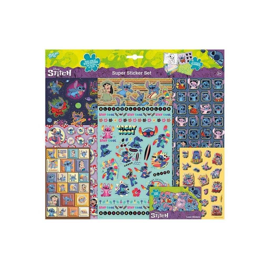 Creative Craft Group DISNEY STITCH Super Stickerset