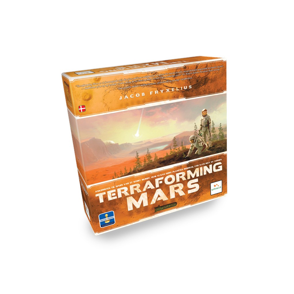 Spilbræt Terraforming Mars (DA)
