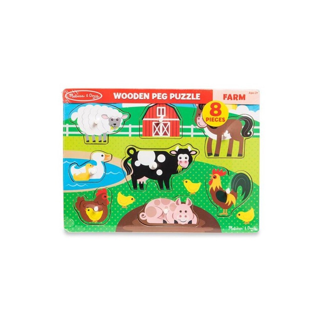 Melissa &amp; Doug Farm Animals Puzzle