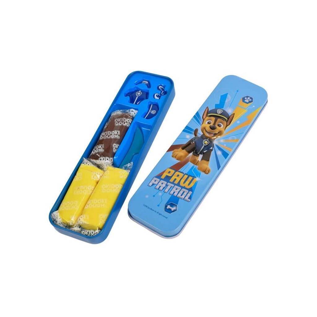 Canenco PAW Patrol OkiDoki Clay Storage Tin 3D with Accessories