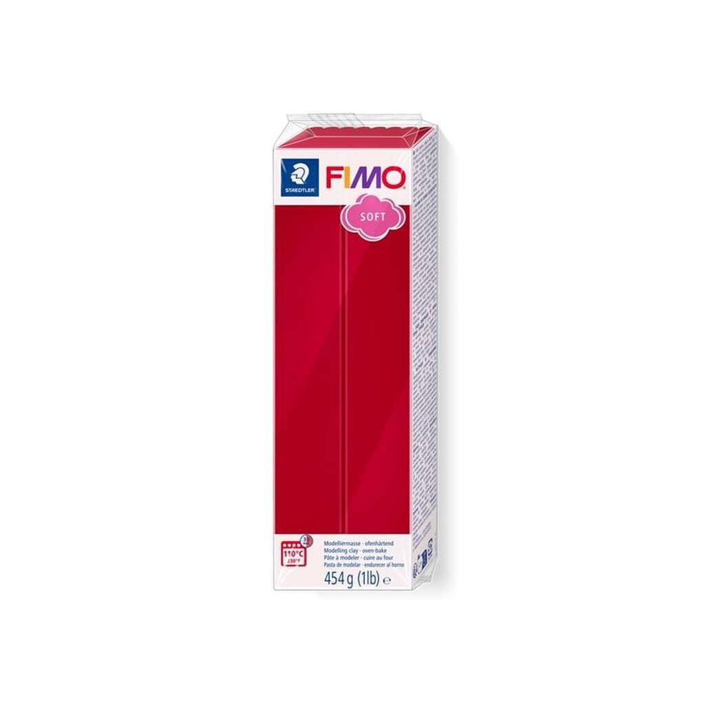 Staedtler FIMO soft modeller 454g Kirsebær