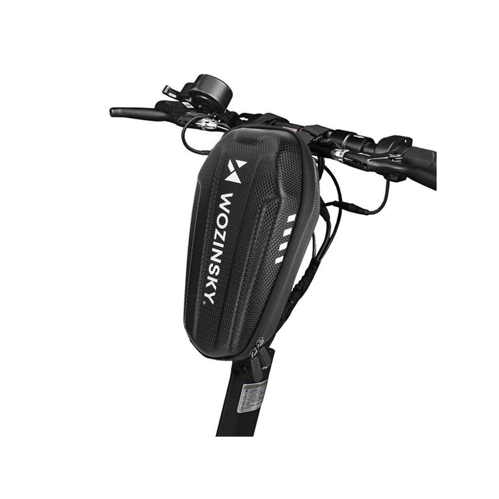 Wozinsky  Waterproof Scooter Handlebar Bag 2L Black (WSB3BK)