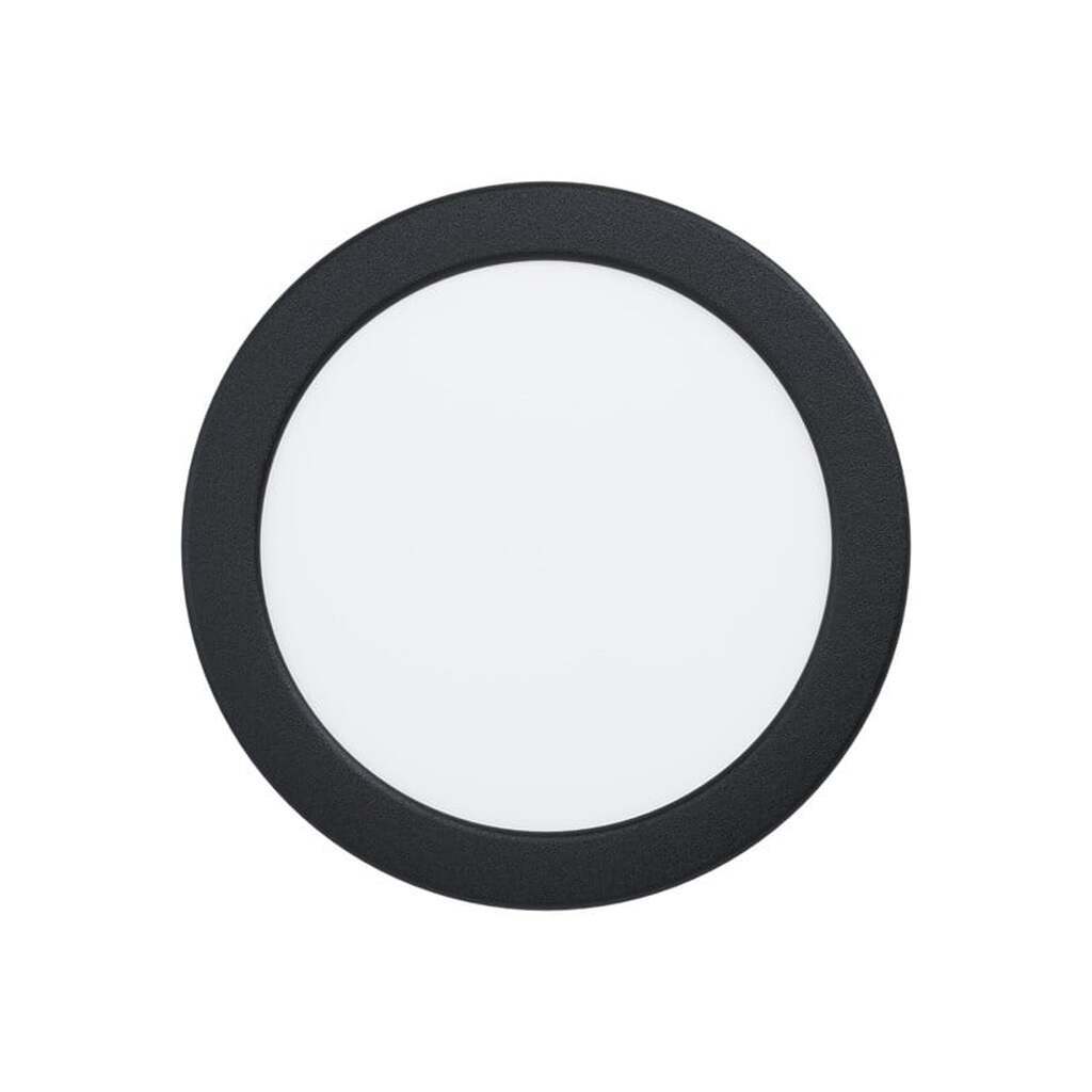 EGLO FUEVA 6-Z INDBYG. Ø168 RGB/CCT 9,5W 1150LM IP44 SORT