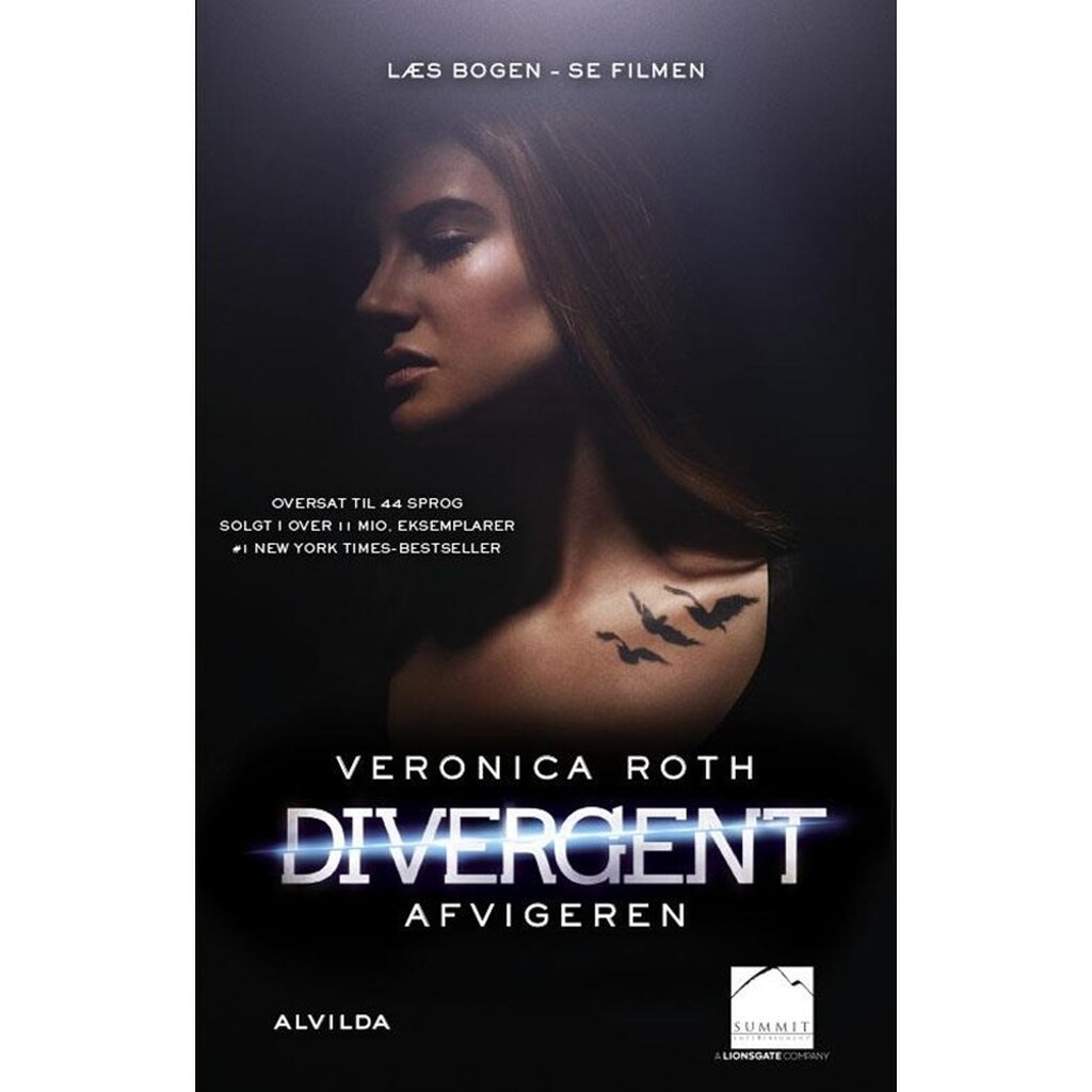 Divergent - film udgave - Ungdomsbog - hardcover