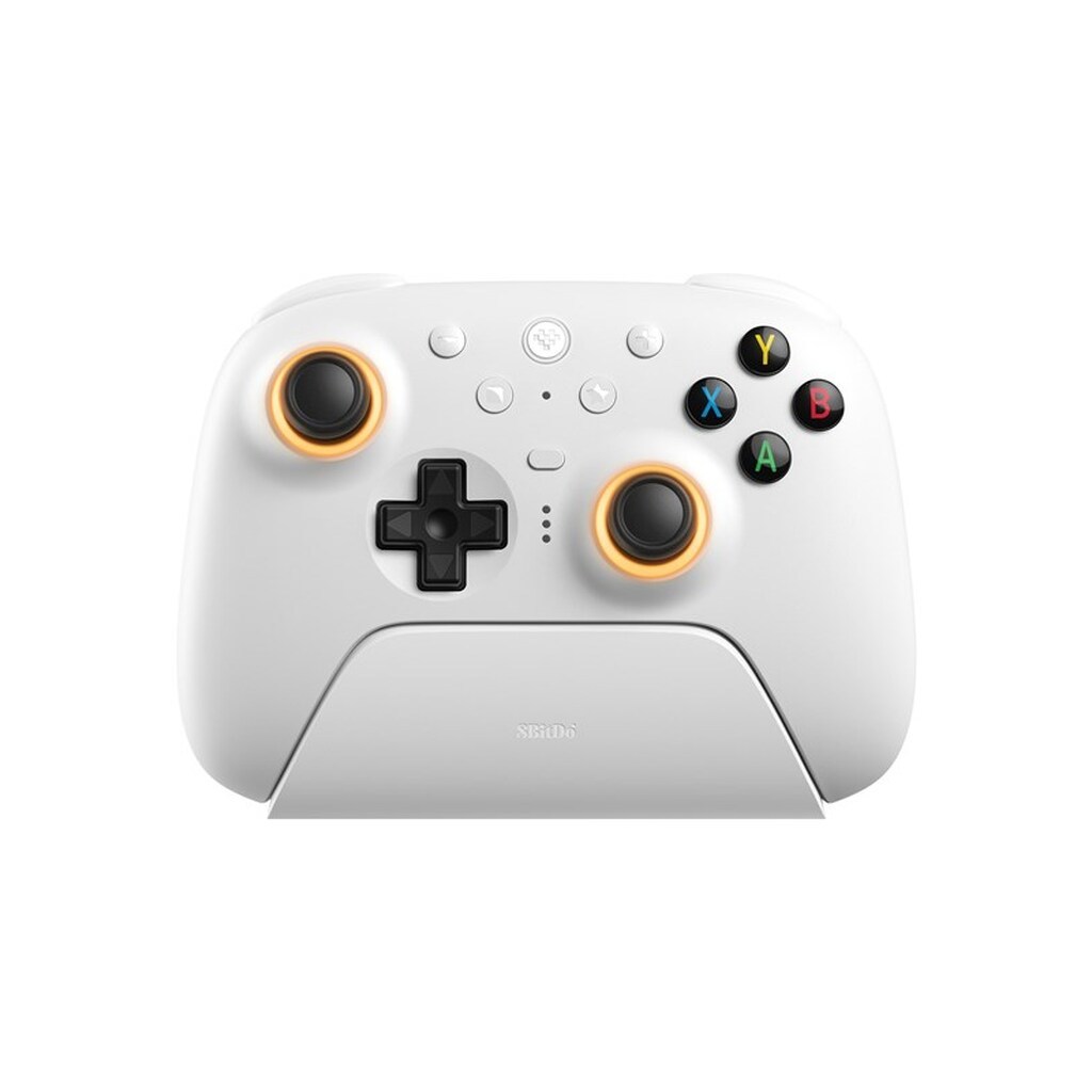 8BitDo Ultimate 2 Wireless 2.4G - TMR - RGB - White - Wireless Controller - PC