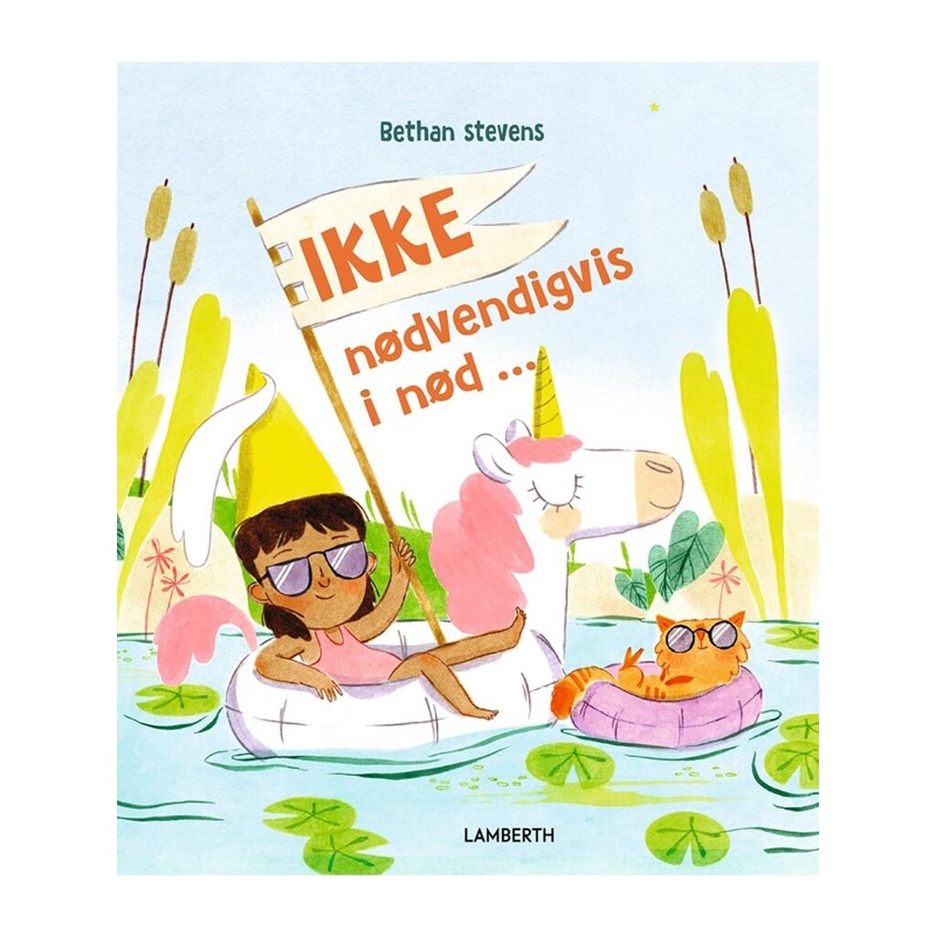 Ikke nødvendigvis i nød - Børnebog - hardcover