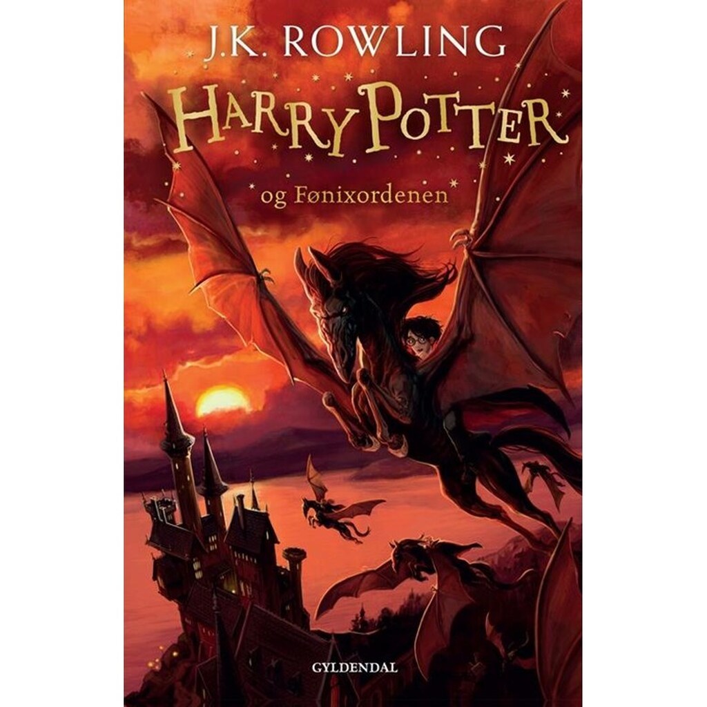 HARRY POTTER OG FØNIXORDENEN - Ungdomsbog - hardcover