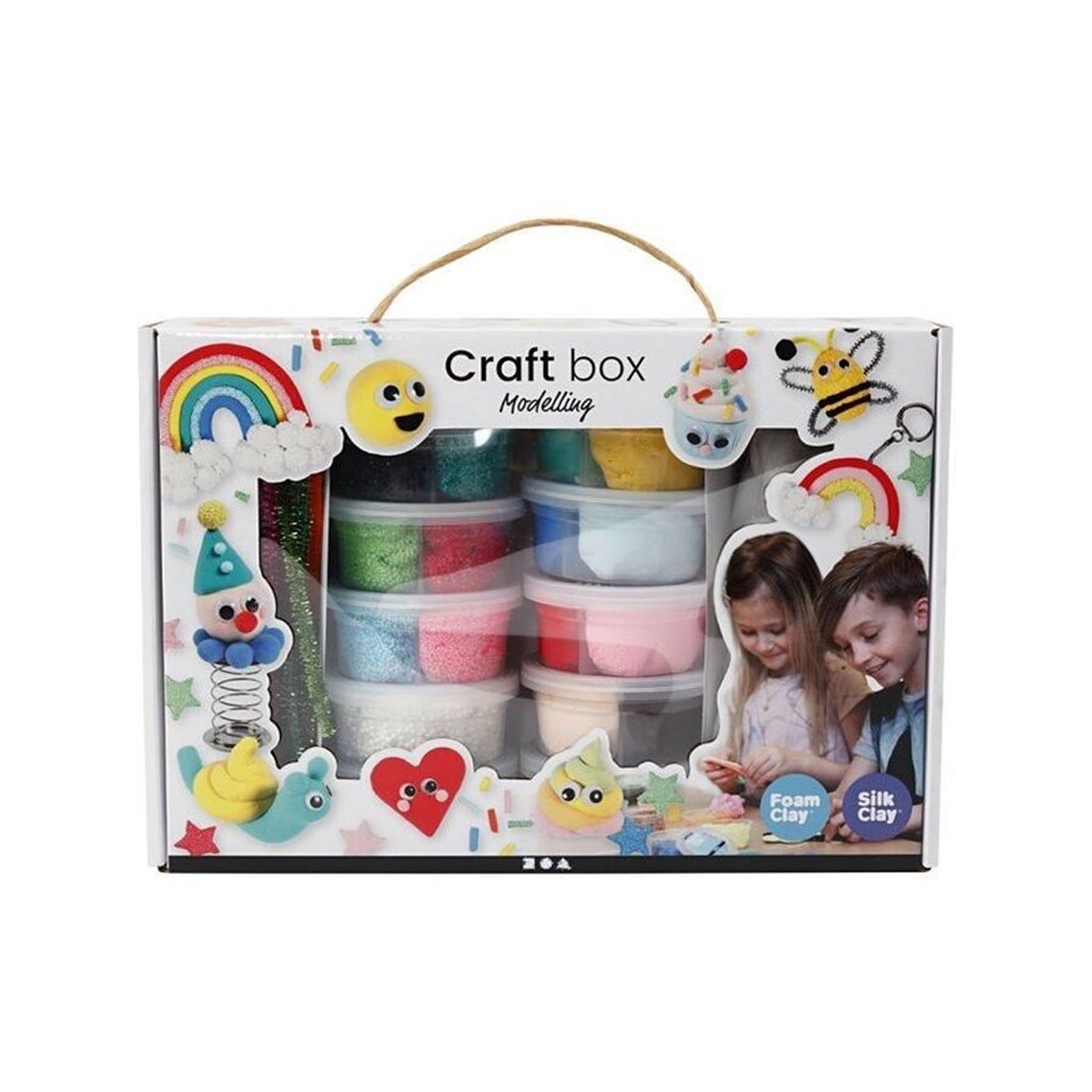 Creativ Company Foam Clay &amp; Silk Clay - Gift Box