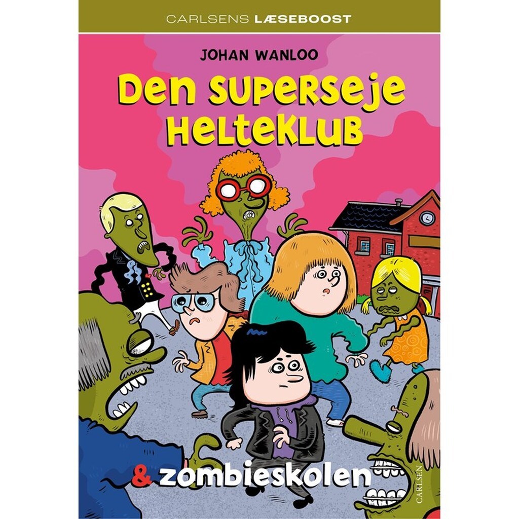 s Læseboost - Den superseje helteklub og zo - Børnebog - Hardcover
