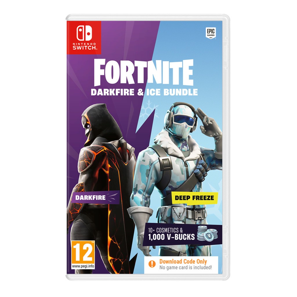 Fortnite: Darkfire &amp; Ice Bundle (Code in a Box) - Nintendo Switch - Action
