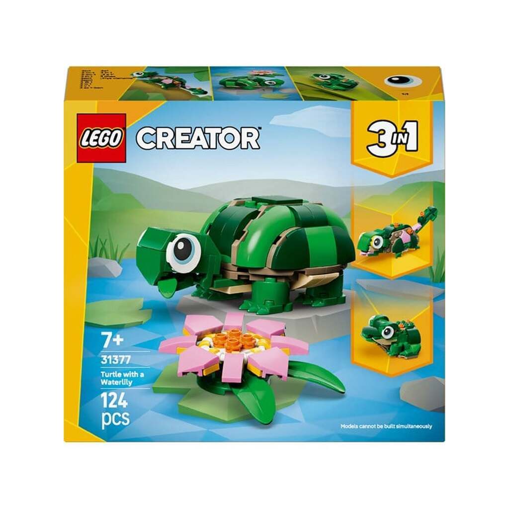 LEGO Creator 31377 Skildpadde med åkandeblomst
