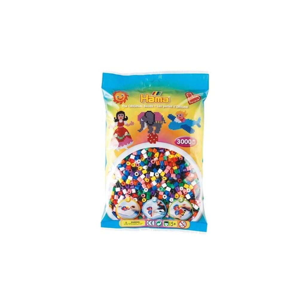 Hama Ironing Beads mix-primary 3000 pcs